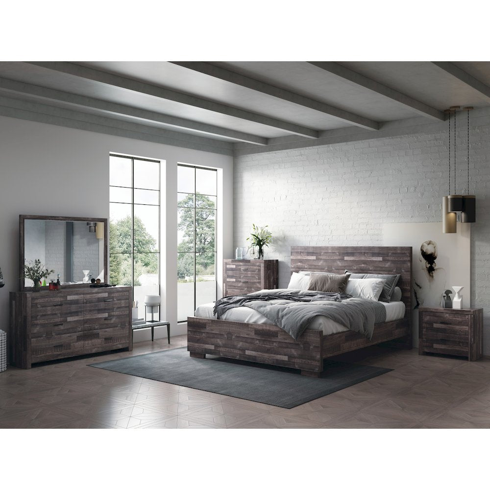 Juniper Nightstand Dark Cherry