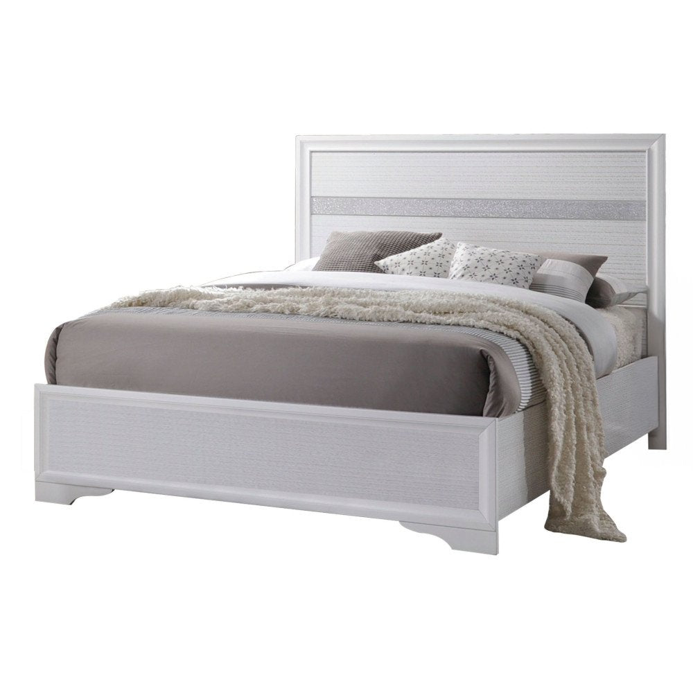 Naima Twin Bed White