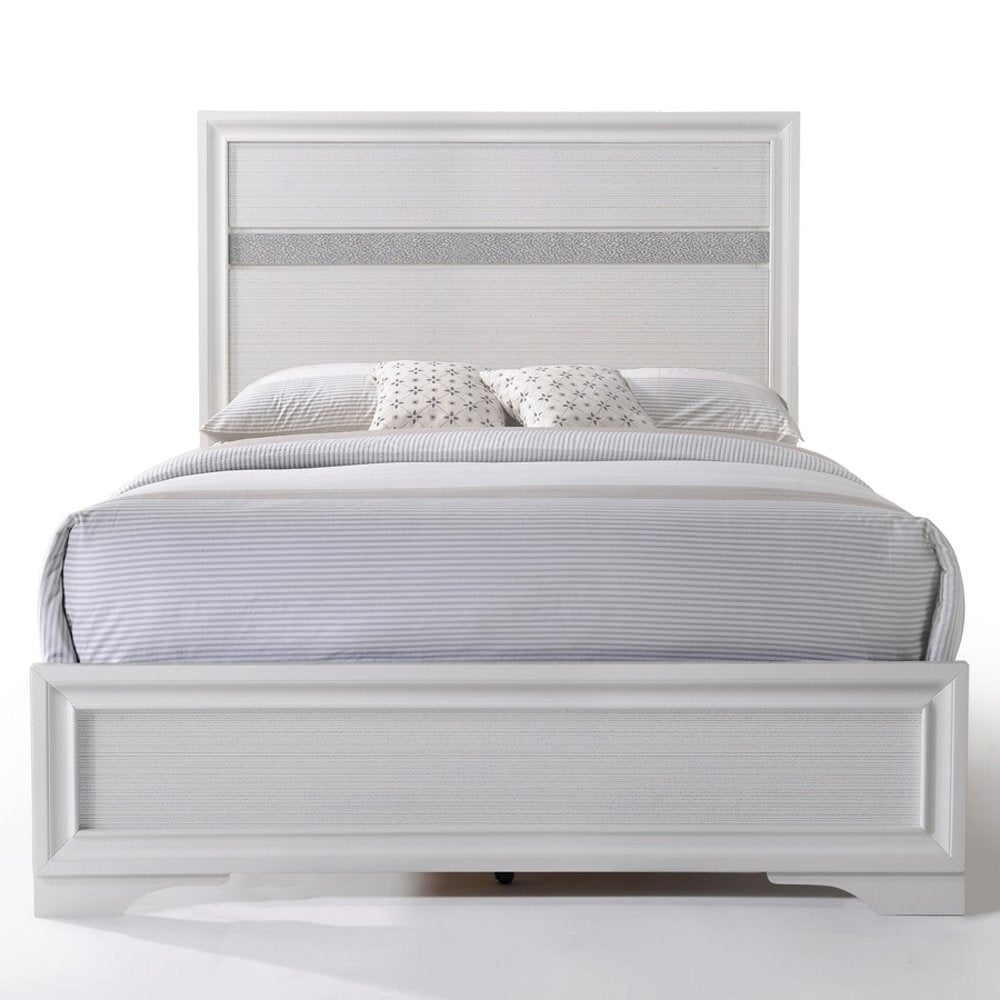 Naima Twin Bed White