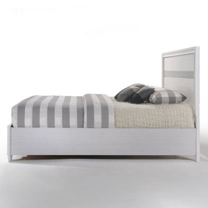 Naima Queen Bed w/Storage White