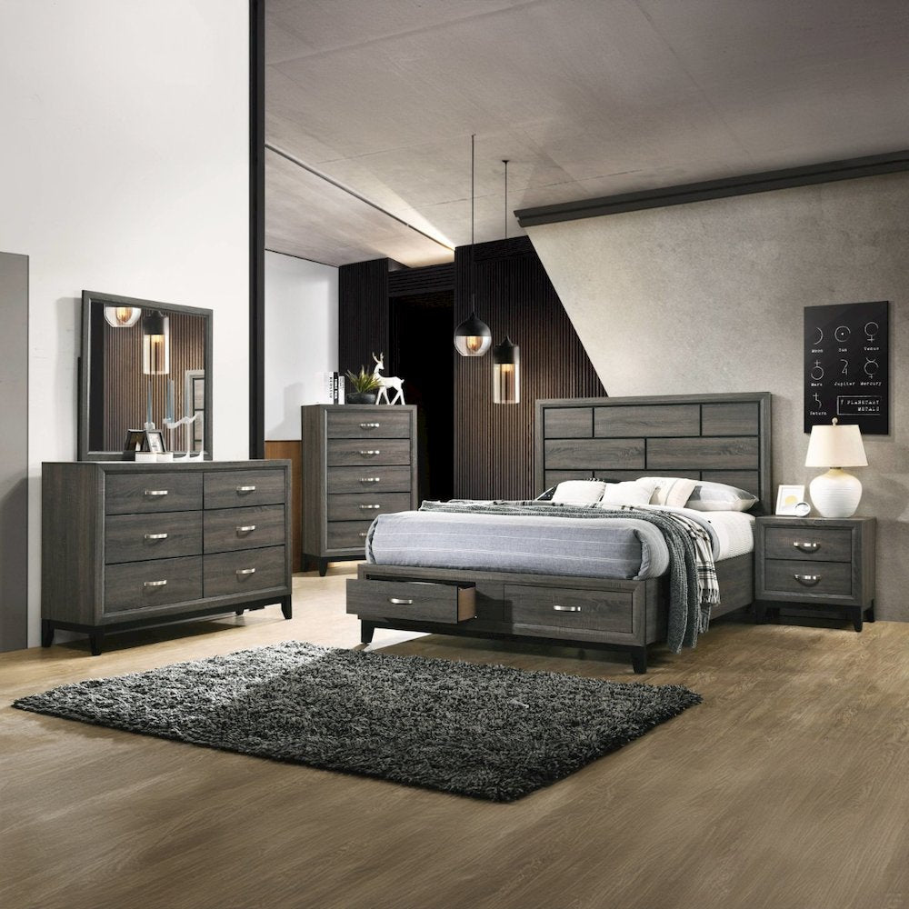 Valdemar Chest Weathered Gray