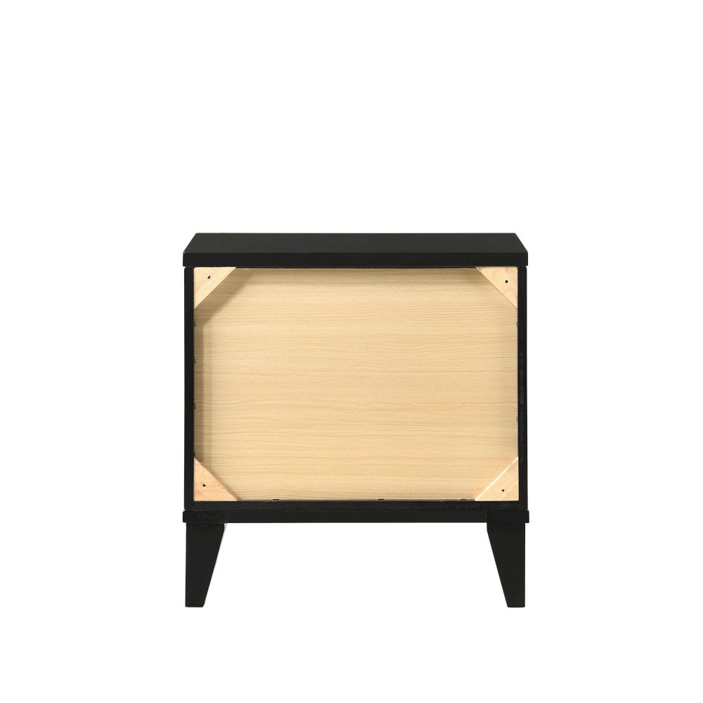 Chelsie Nightstand Black
