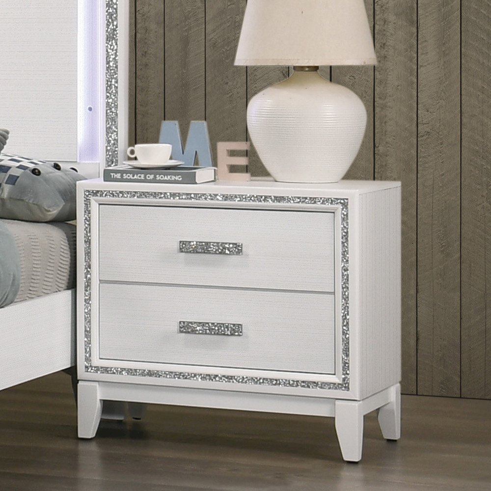 Haiden Nightstand White