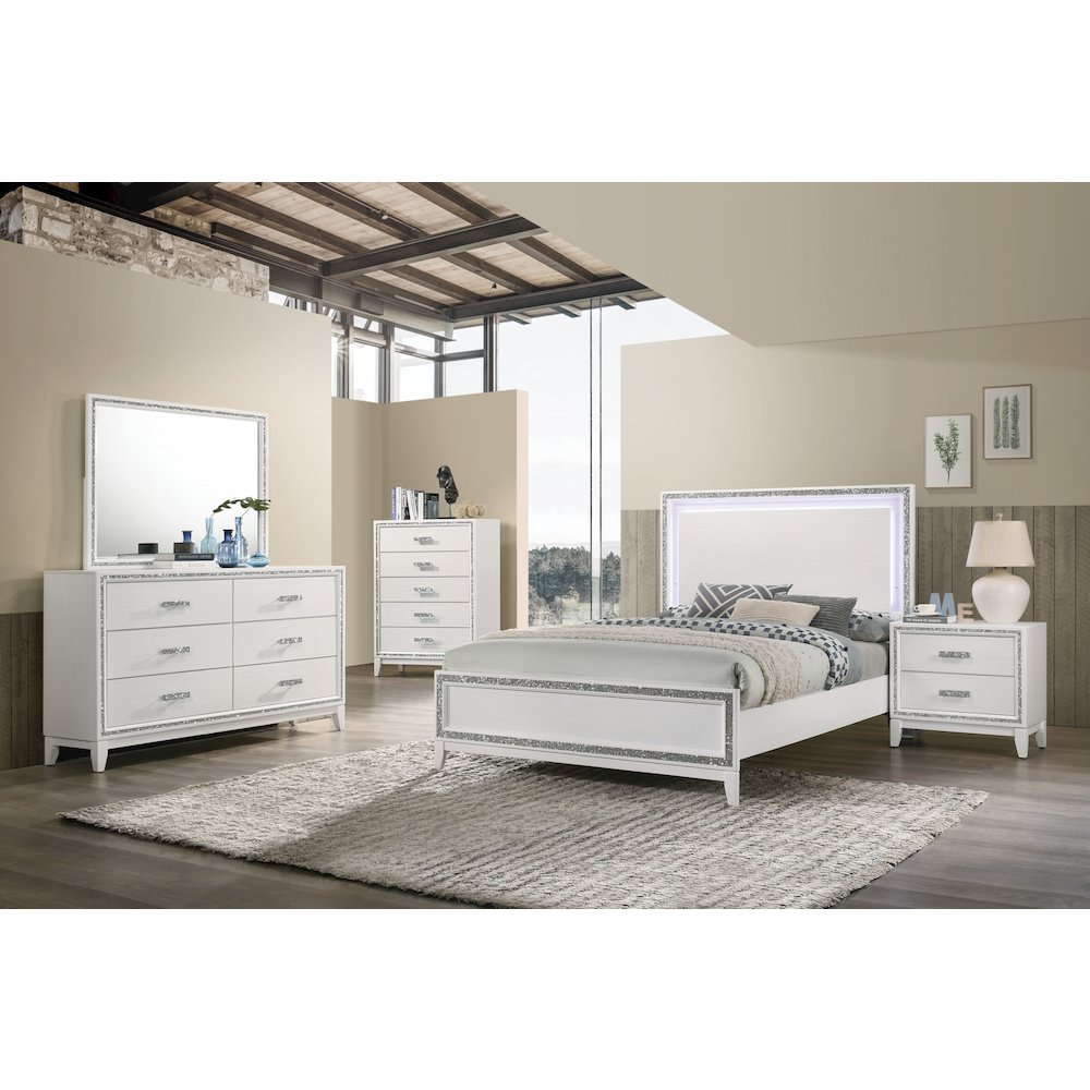 Haiden Nightstand White