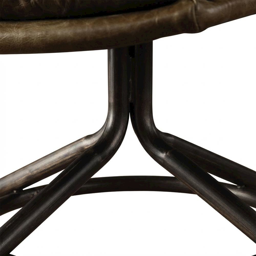 Vintage Whiskey Top Grain Leather Executive Office Chair With Stylish Design