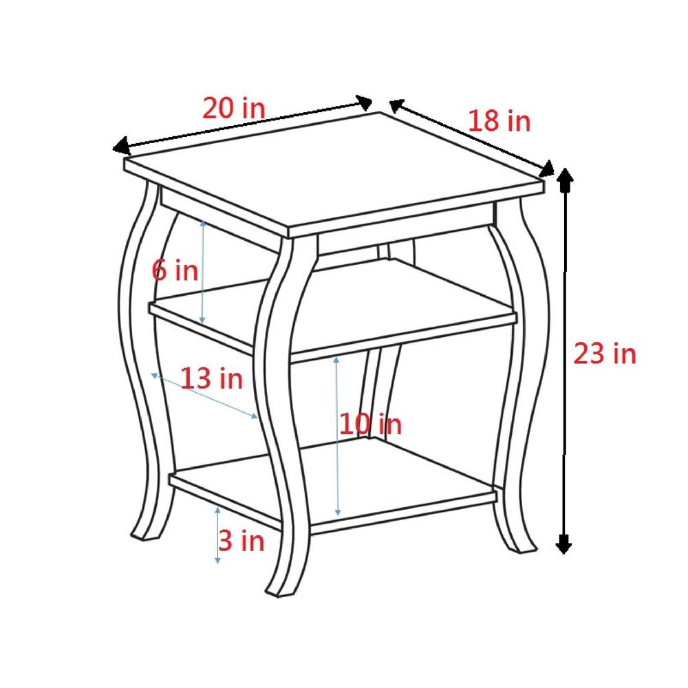 Becci Accent Table Walnut