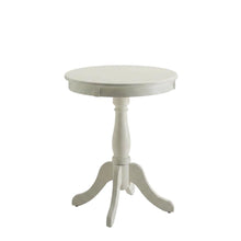 White, Accent Side Table, Quality Build, Durable Wood Frame