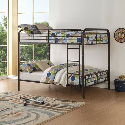 Bristol Bunk Bed (F/F) Dark Brown