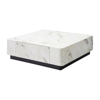 Engineered Stone Coffee Table with Durable Finish and Modern Design