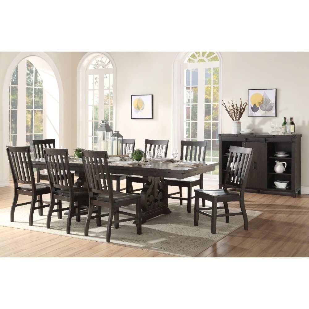 Maisha Dining Table Rustic Walnut