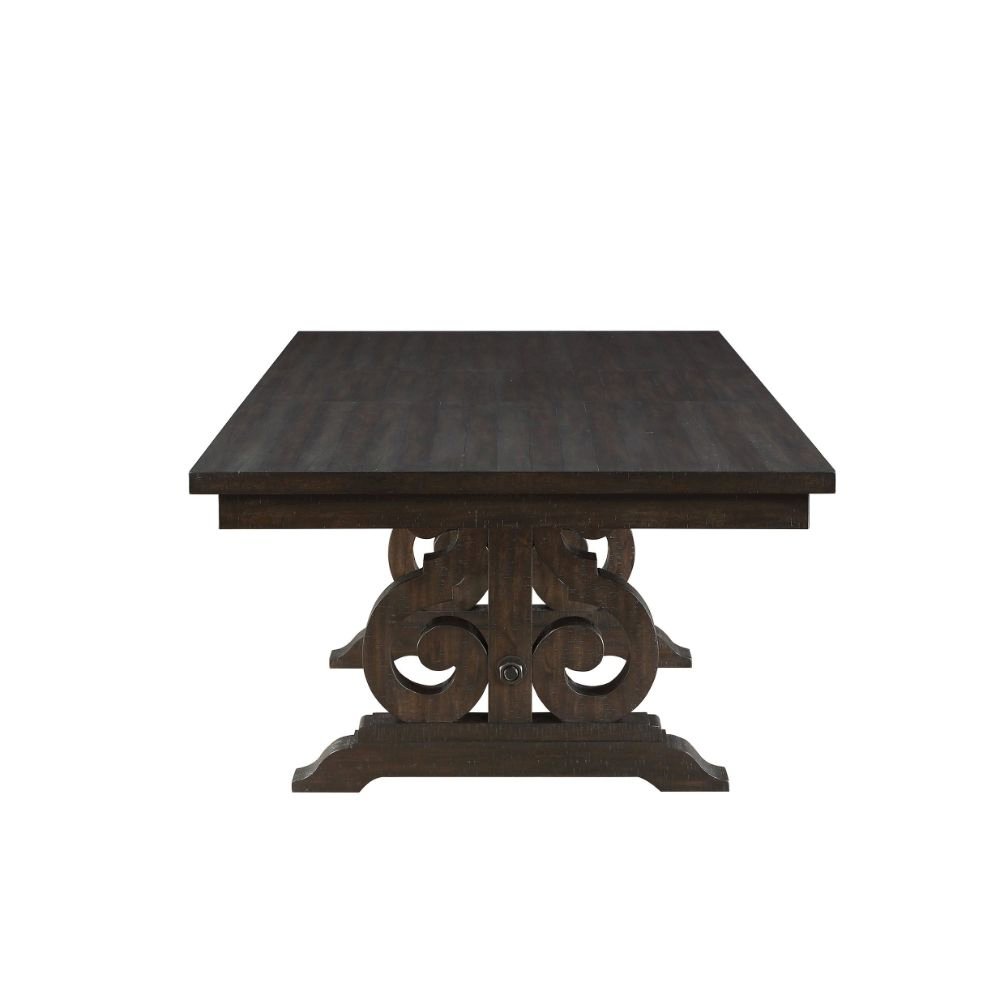 Maisha Dining Table Rustic Walnut