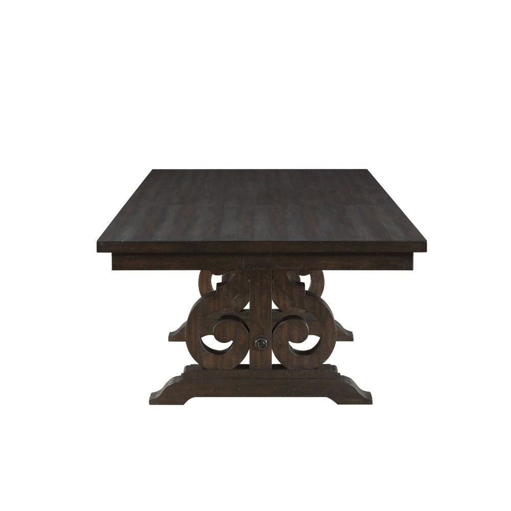 Maisha Dining Table Rustic Walnut