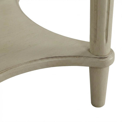 Antique White End Table with Elegant Style and Durable Finish