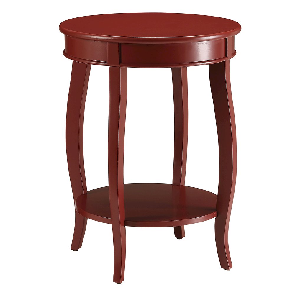 Aberta Accent Table Red