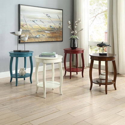 Aberta Accent Table Red