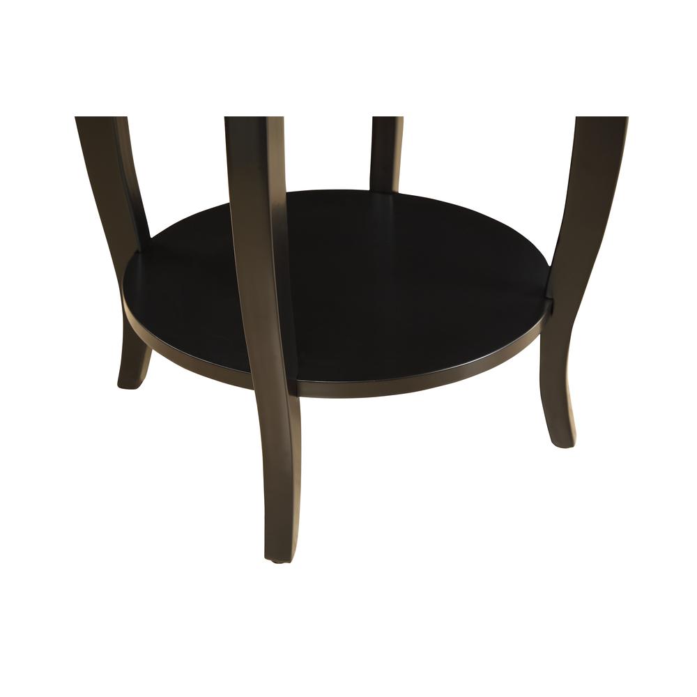 Alysa Accent Table Black