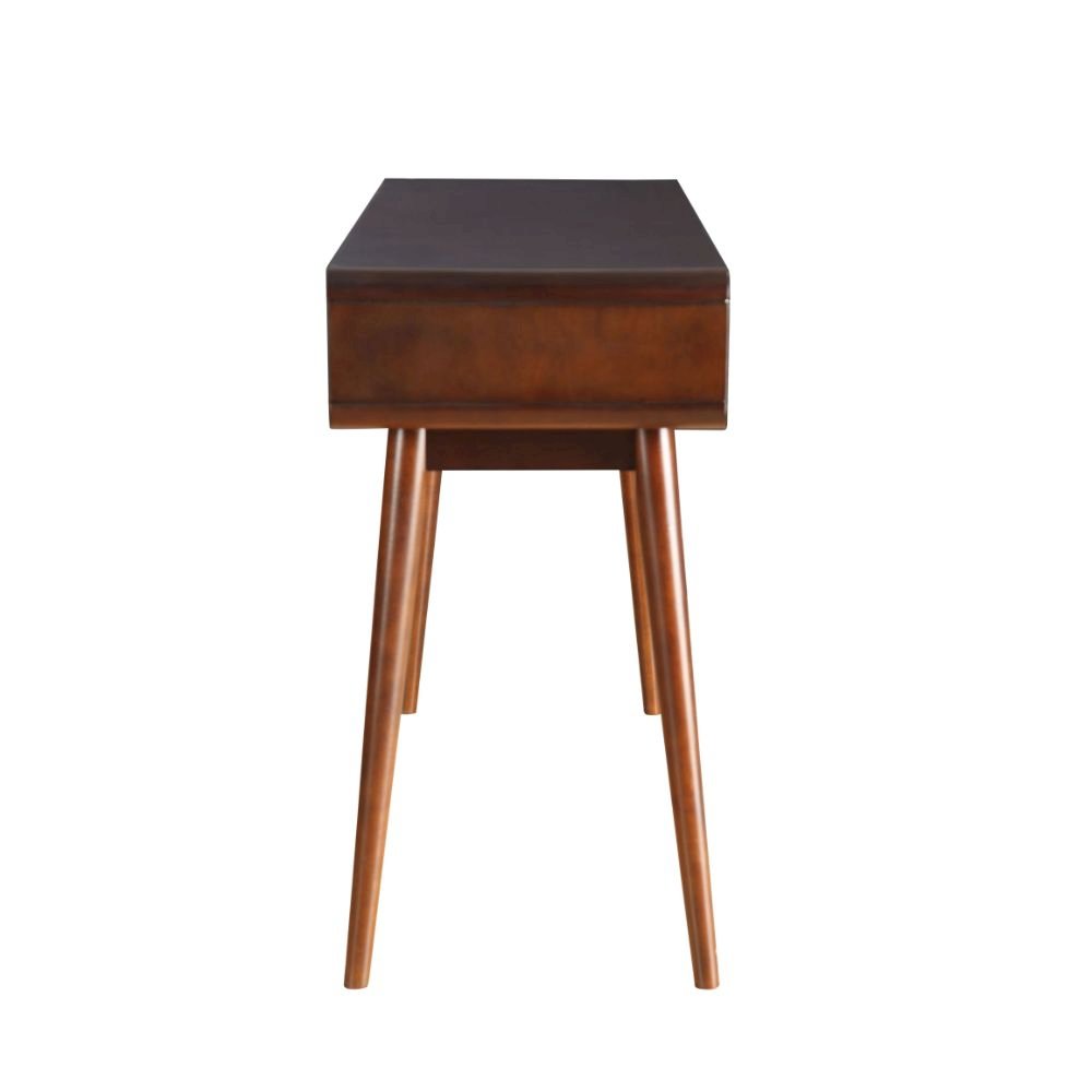 Christa Sofa Table Espresso & White