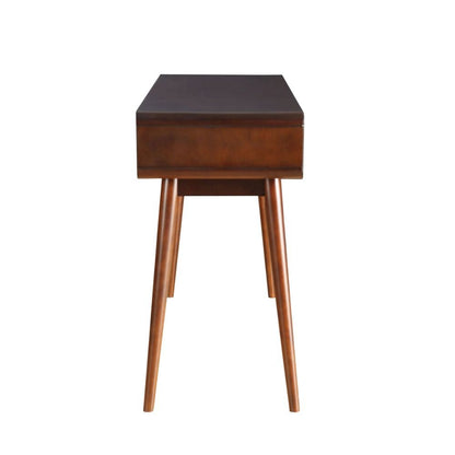 Christa Sofa Table Espresso & White