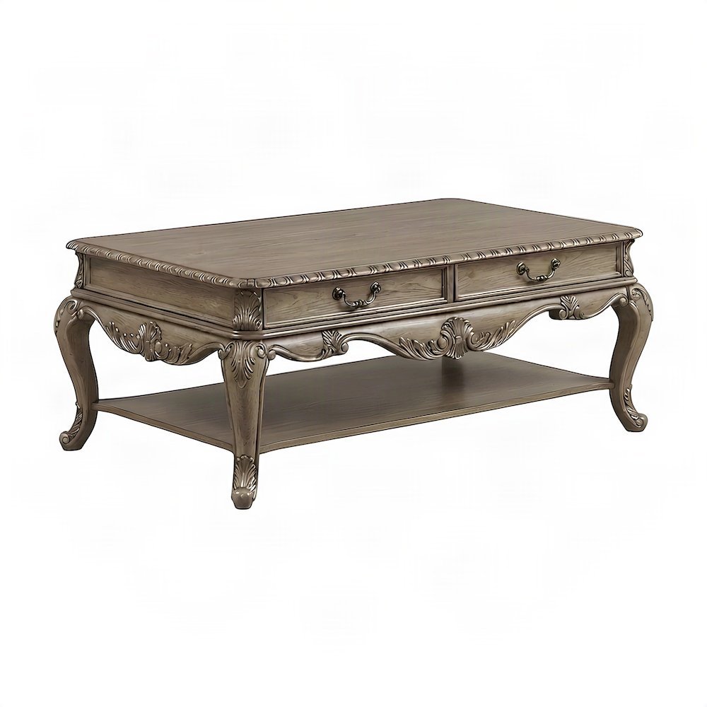 Wood Veneer Console Sofa Table, Transitional Entryway Accent, Vintage Oak