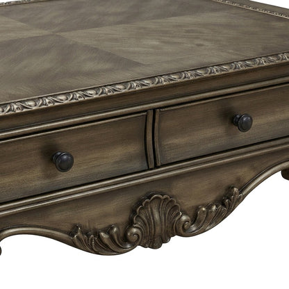 Wood Veneer Console Sofa Table, Transitional Entryway Accent, Vintage Oak