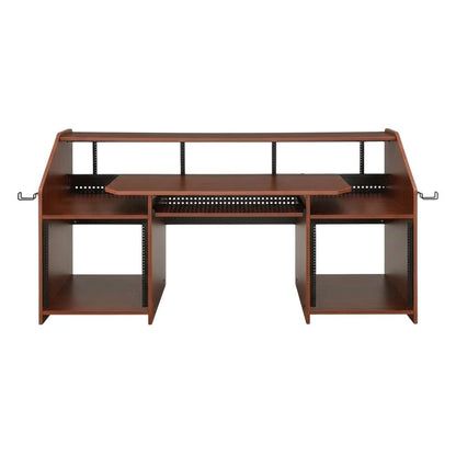 Finish Metal And Mdf Office Desk With Industrial Style