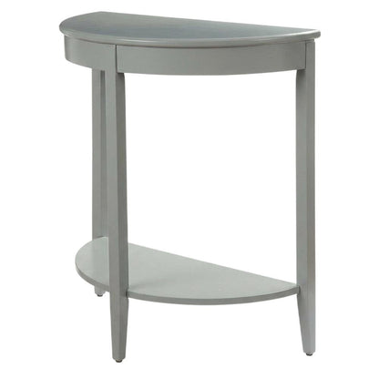 Gray Console Table with Modern Design and Sturdy Frame