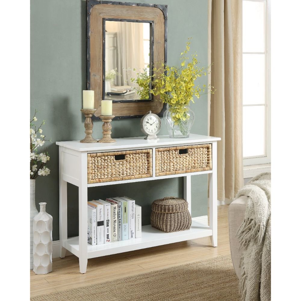 Flavius Console Table White