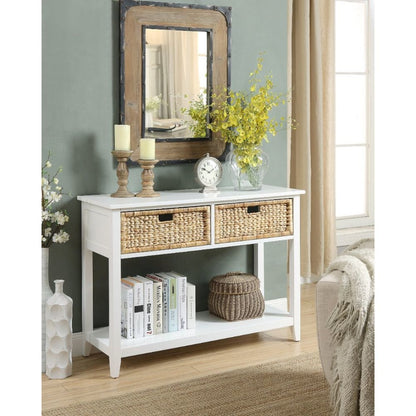 Flavius Console Table White