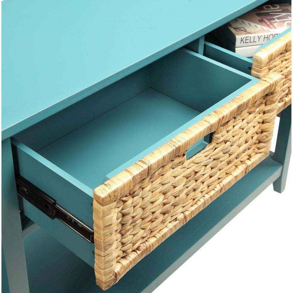 Flavius Console Table Teal