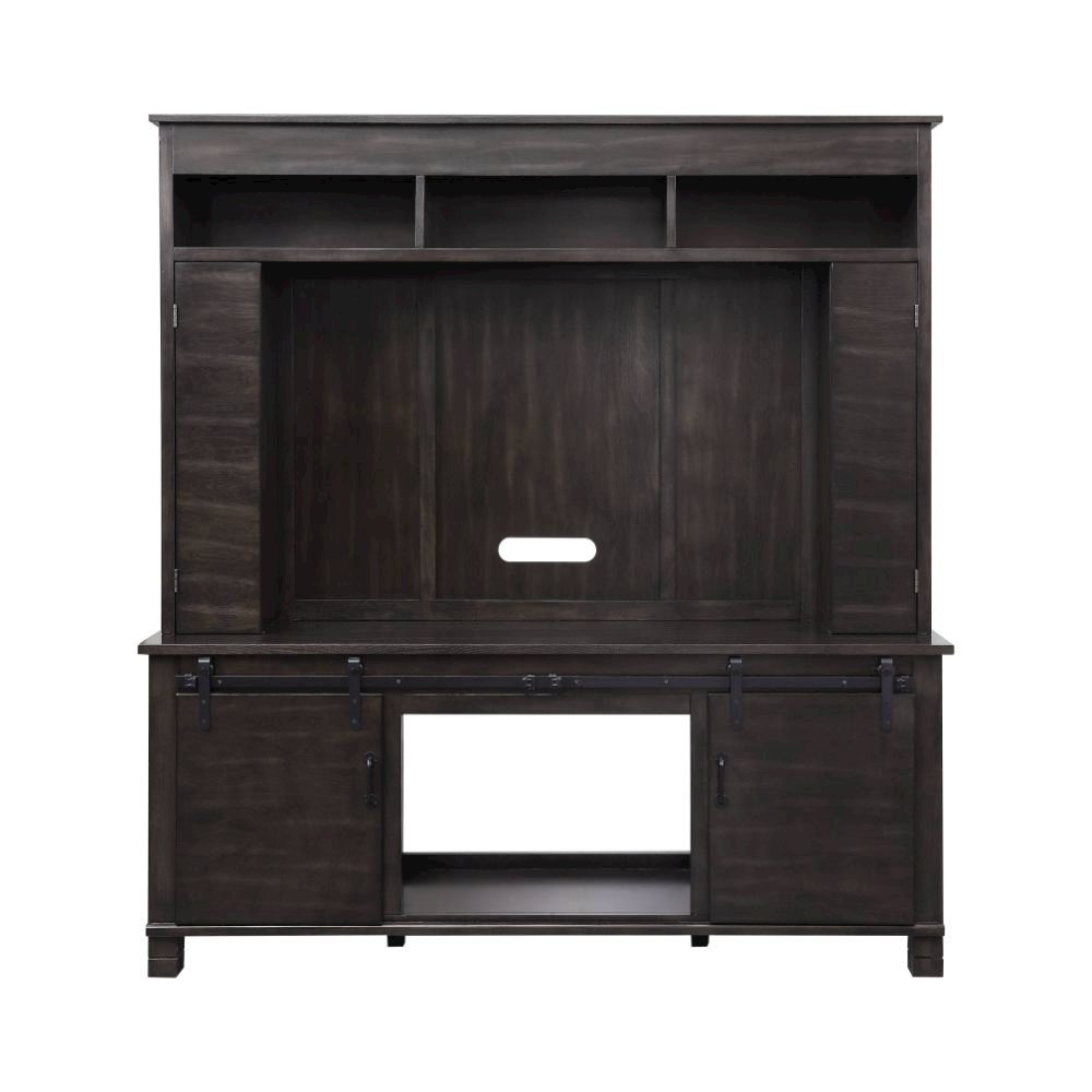 Apison Entertainment Center (Include 91617FIR) Espresso