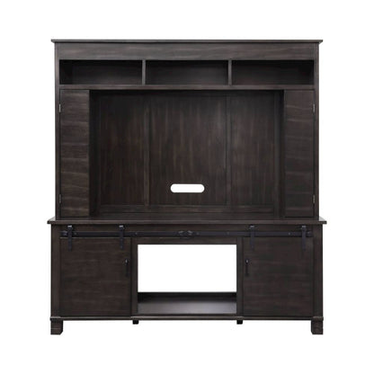 Apison Entertainment Center (Include 91617FIR) Espresso
