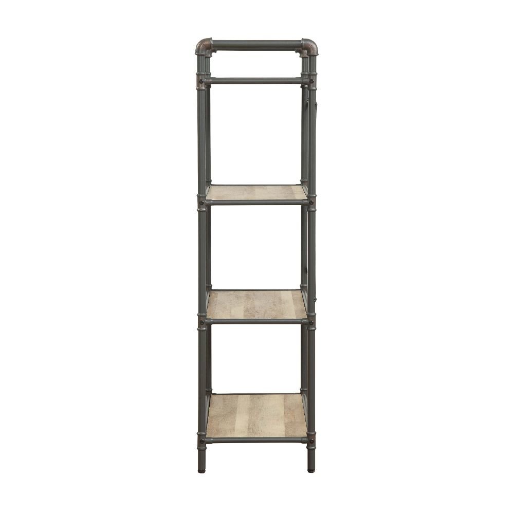 Itzel BookShelf Antique Oak & Sandy Gray