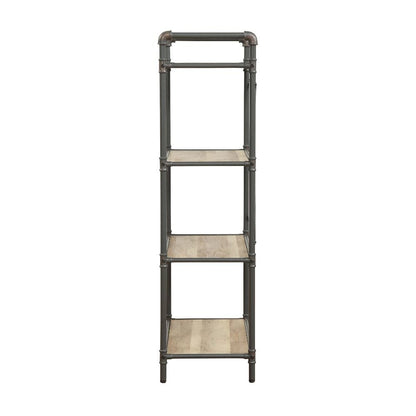 Itzel BookShelf Antique Oak & Sandy Gray