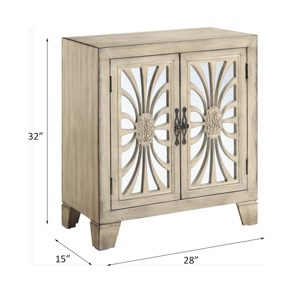 Nalani Console Table Antique White