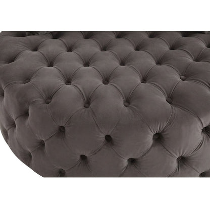 Velvet Swivel Accent Chair, Upholstered Comfy Living Room Armchair, Gray Velvet
