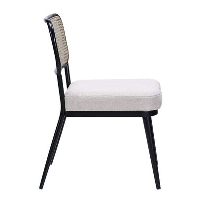 Colson 3 Pcs Table & Chairs Set Black