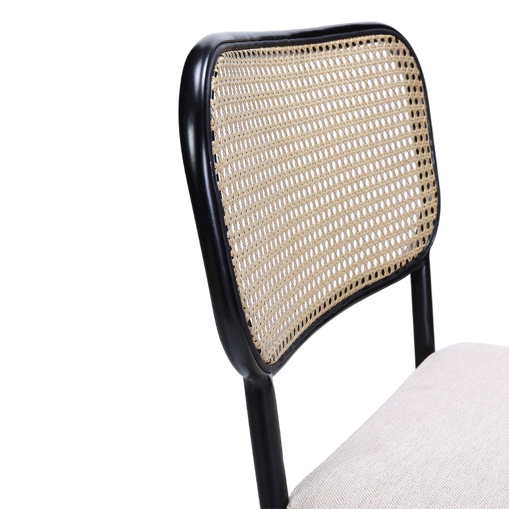 Colson 3 Pcs Table & Chairs Set Black
