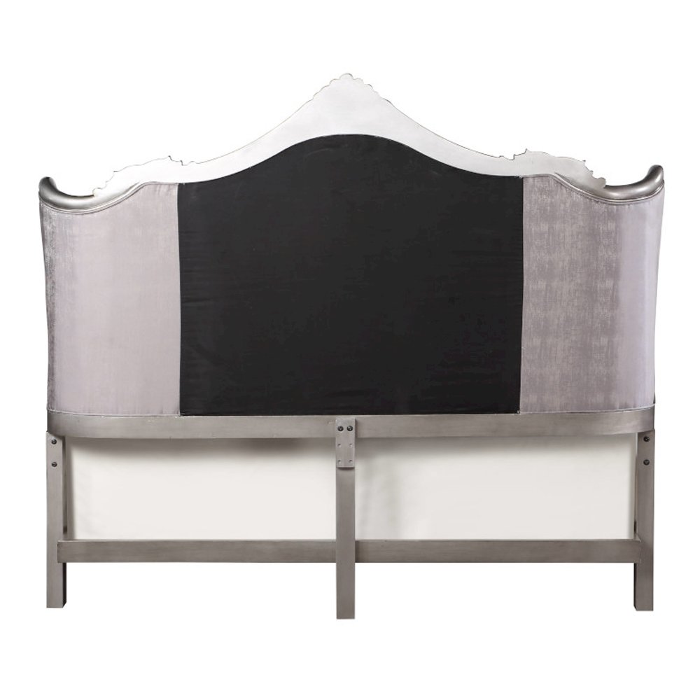 Ariadne CK Bed Velvet & Antique Platinum