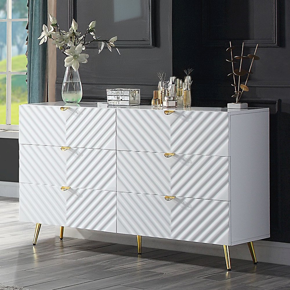 Gaines Dresser Bench 55"W x 34"H