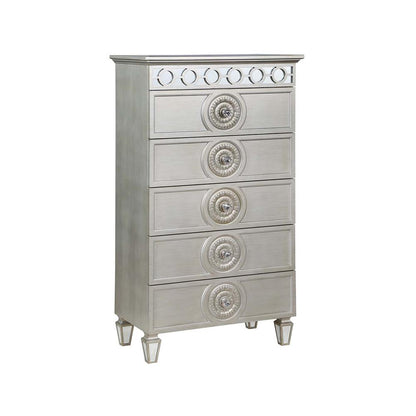 Varian Chest Silver & Mirrored