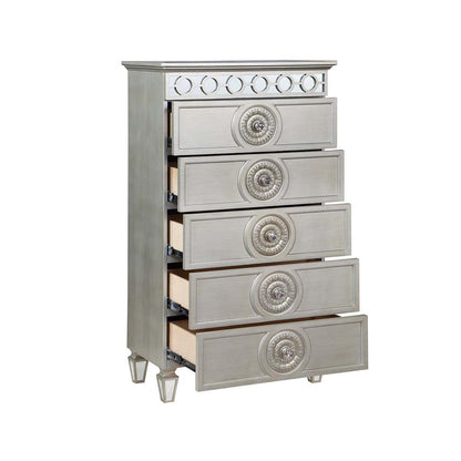 Varian Chest Silver & Mirrored