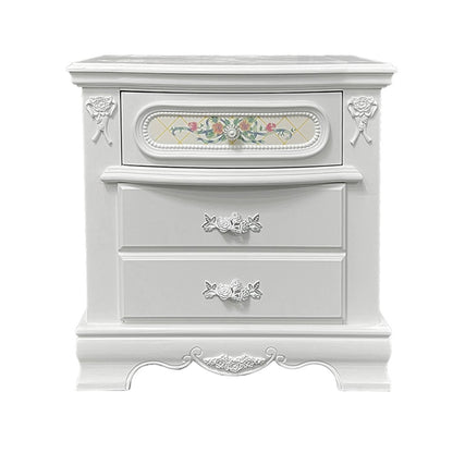 Flora Nightstand White