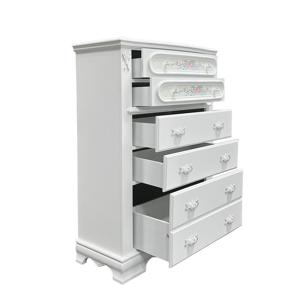 Flora Chest White