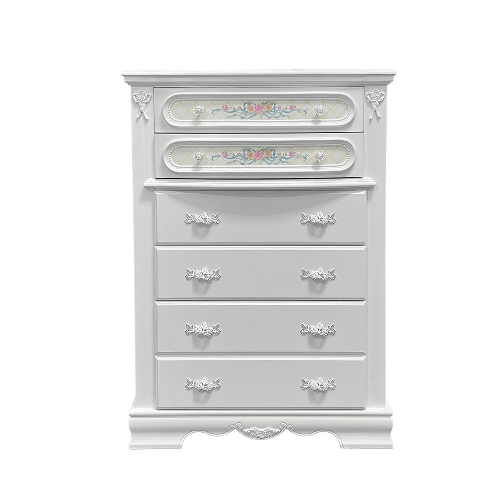 Flora Chest White