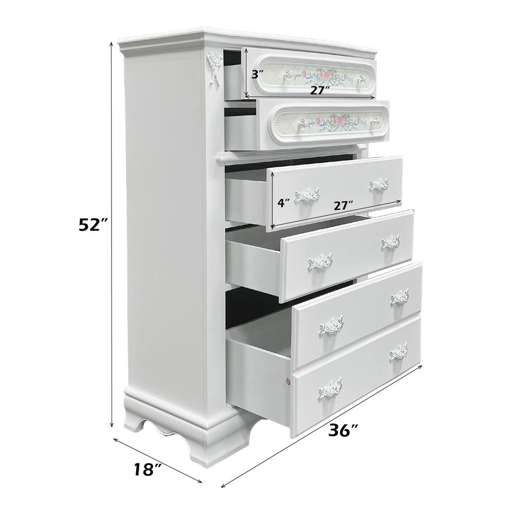 Flora Chest White
