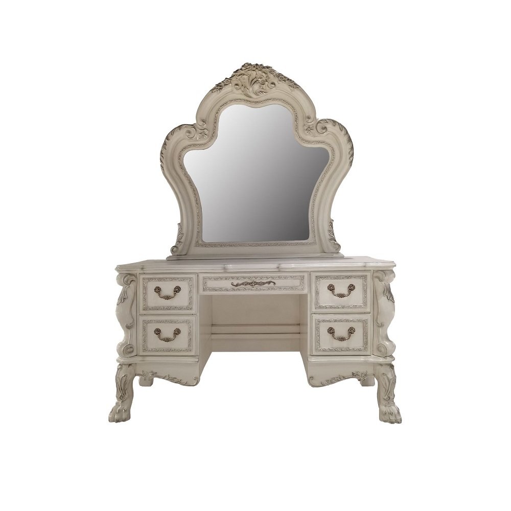Dresden Mirror Bone White