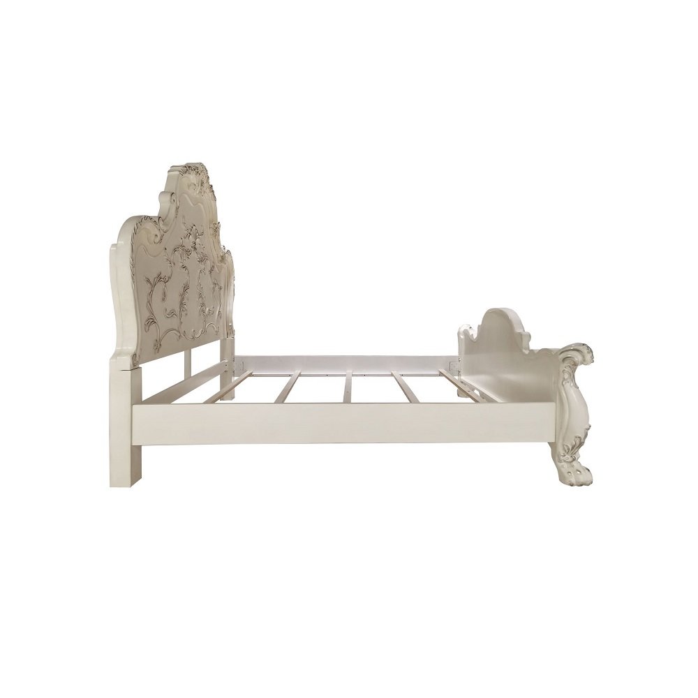 Dresden Queen Bed Bone White