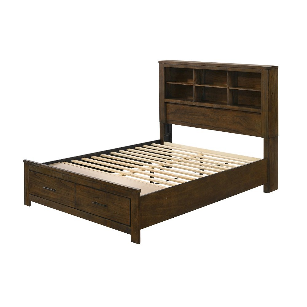 Merrilee II Queen Bed Oak