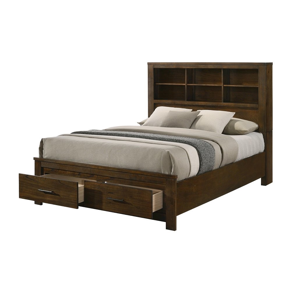Merrilee II Queen Bed Oak