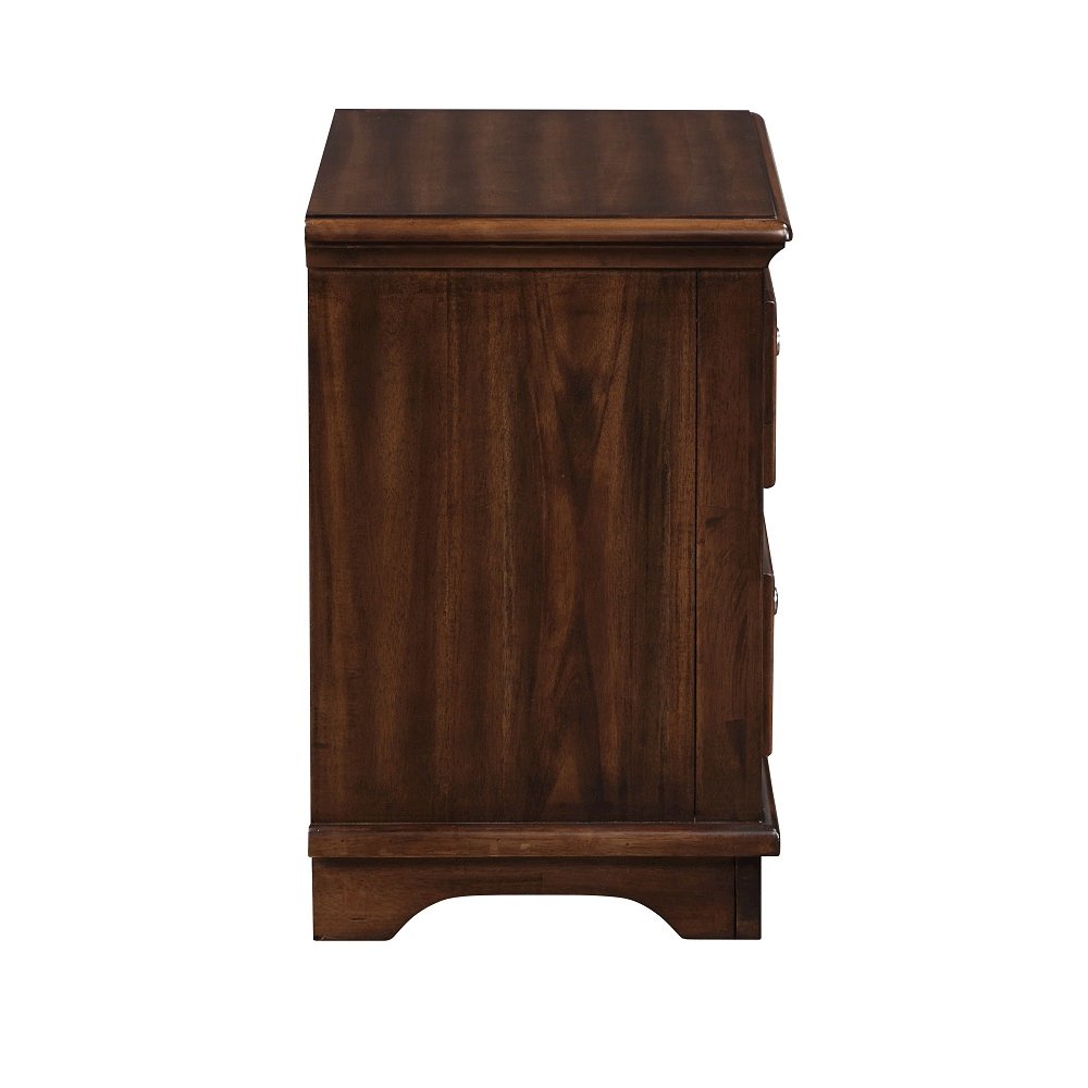 Franklin 4Pcs Pack Queen Bed Set Brushed Walnut